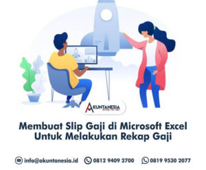 28. Membuat Slip Gaji di Microsoft Excel Untuk Melakukan Rekap Gaji