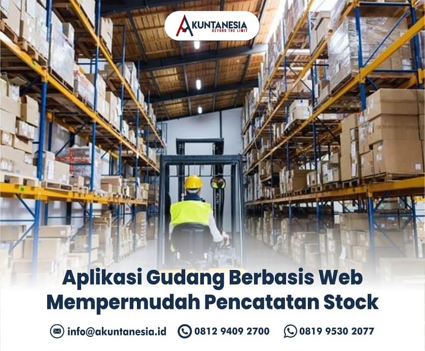 50. Aplikasi Gudang Berbasis Web Mempermudah Pencatatan Stock