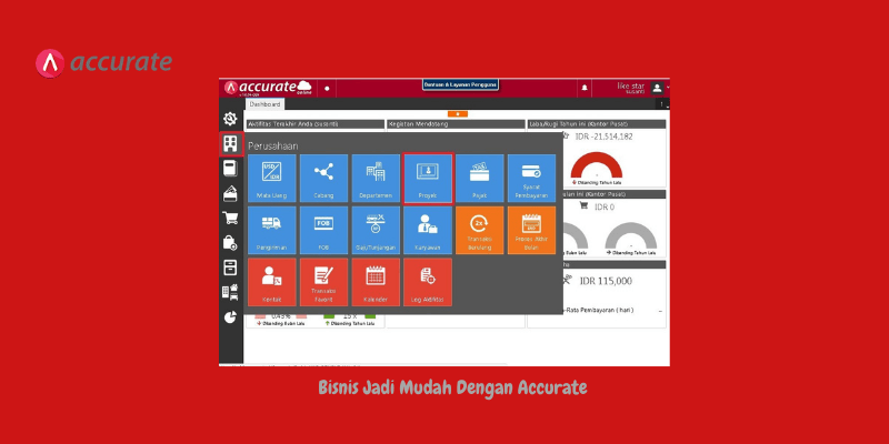Accurate Online untuk Laporan Bulanan