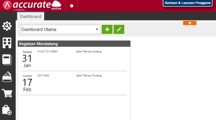 Pengelolaan Hutang Accurate Online