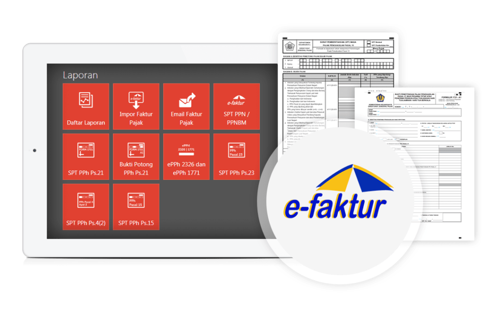 laporan pajak accurate online