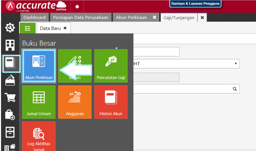 mengelola penggajian accurate online